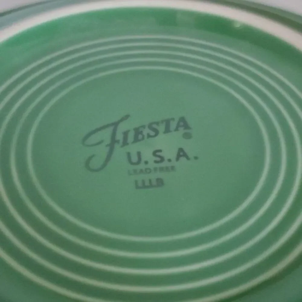 Fiestaware Fiesta Appetizer Plate Dish Meadow Green CERAMIC